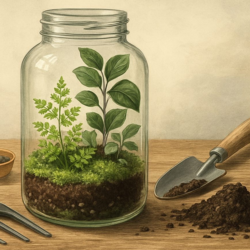 DIY-террариумы в банке